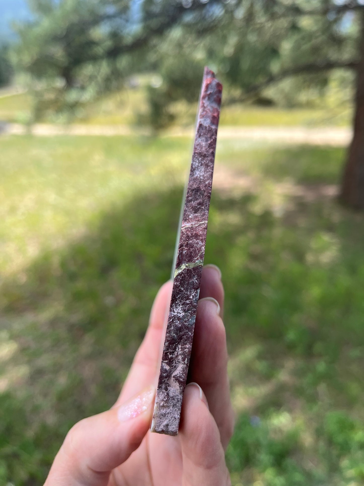 Bloodstone Jasper Lapidary Slab stone