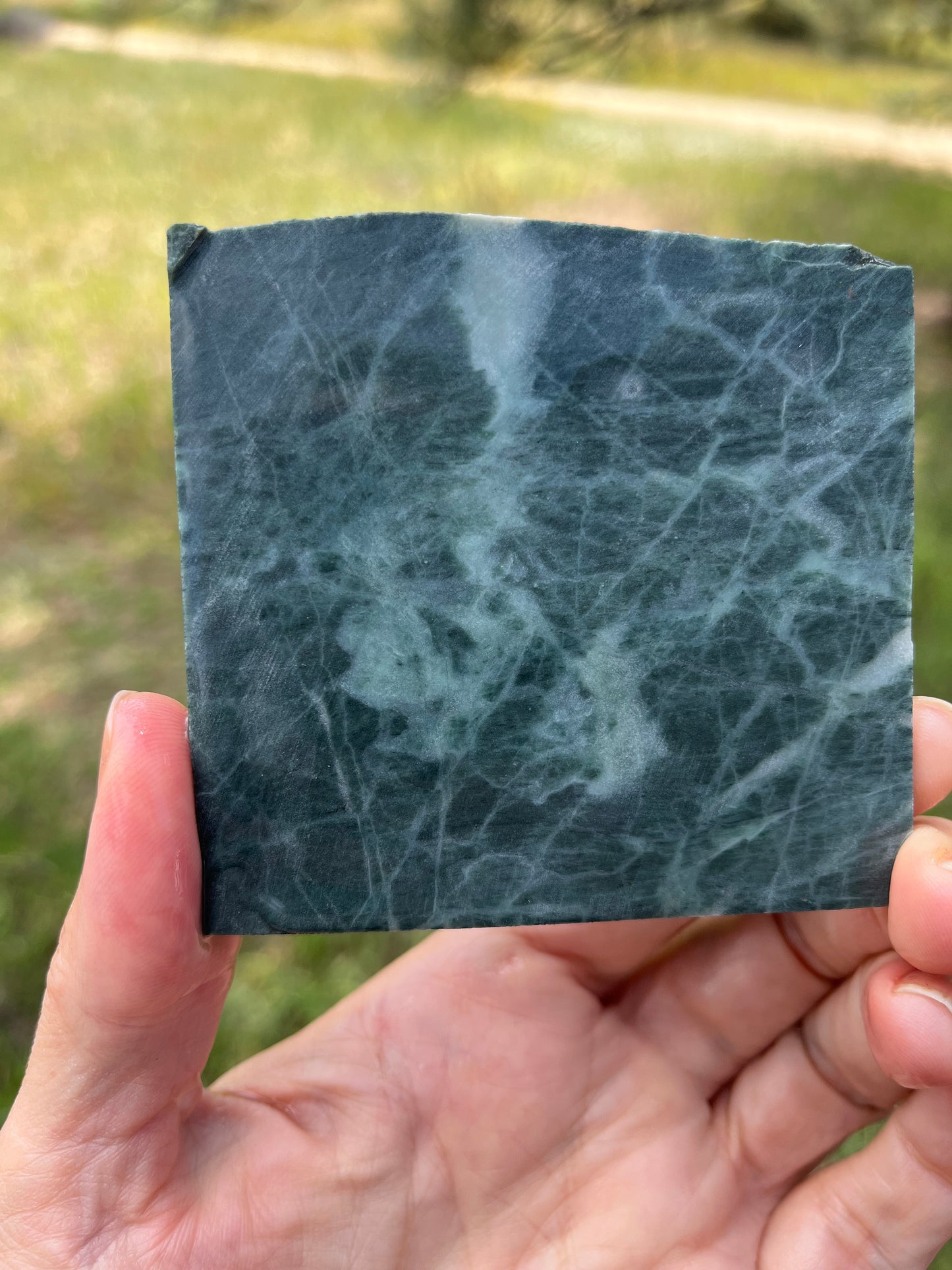 Jade Lapidary Slab stone supplies natural