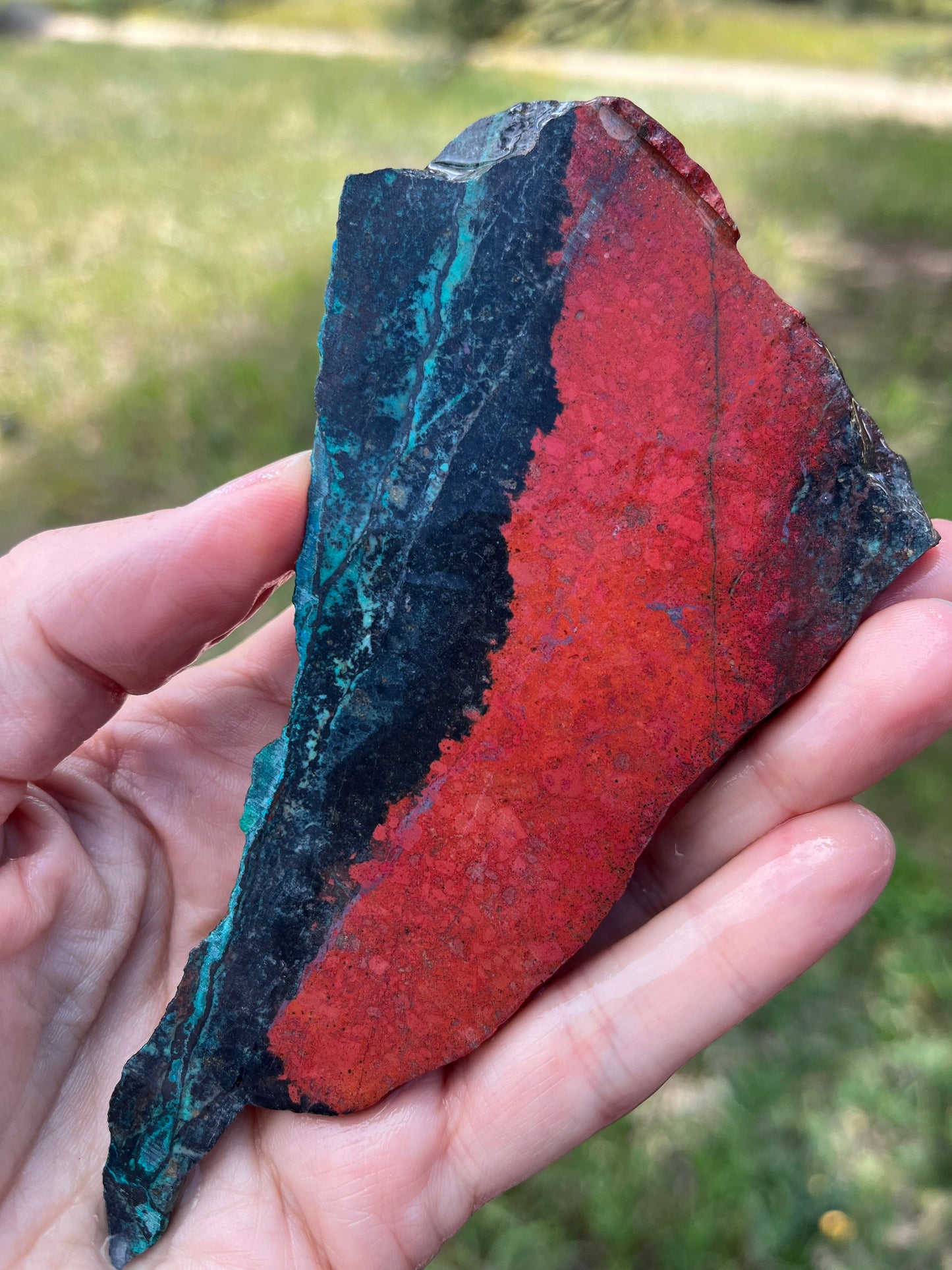 Sonora Sunrise Lapidary Slab stone Cuprite supplies