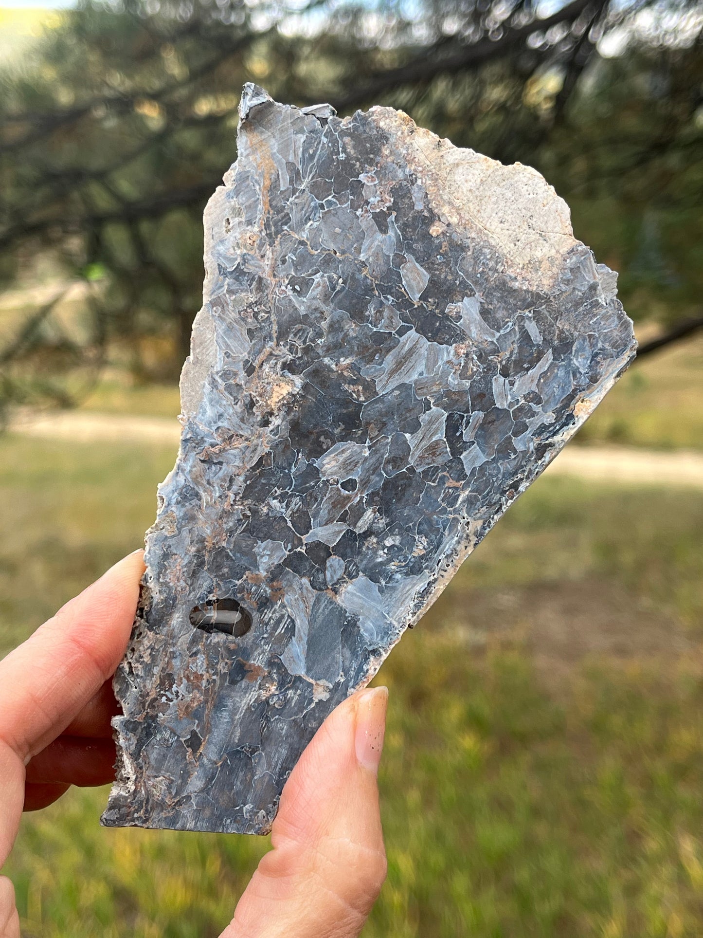 Pietersite Blue lapidary slab stone supplies