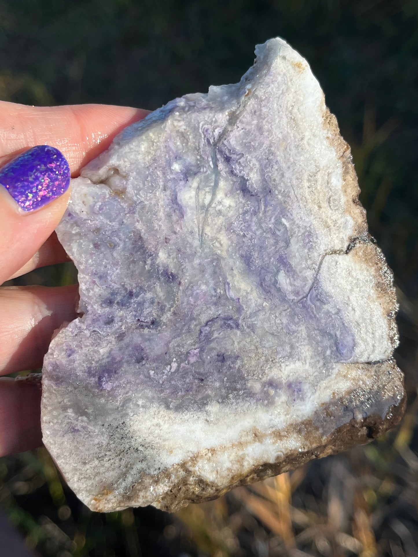 Purple Morado Opal Lapidary Slab stone supplies art