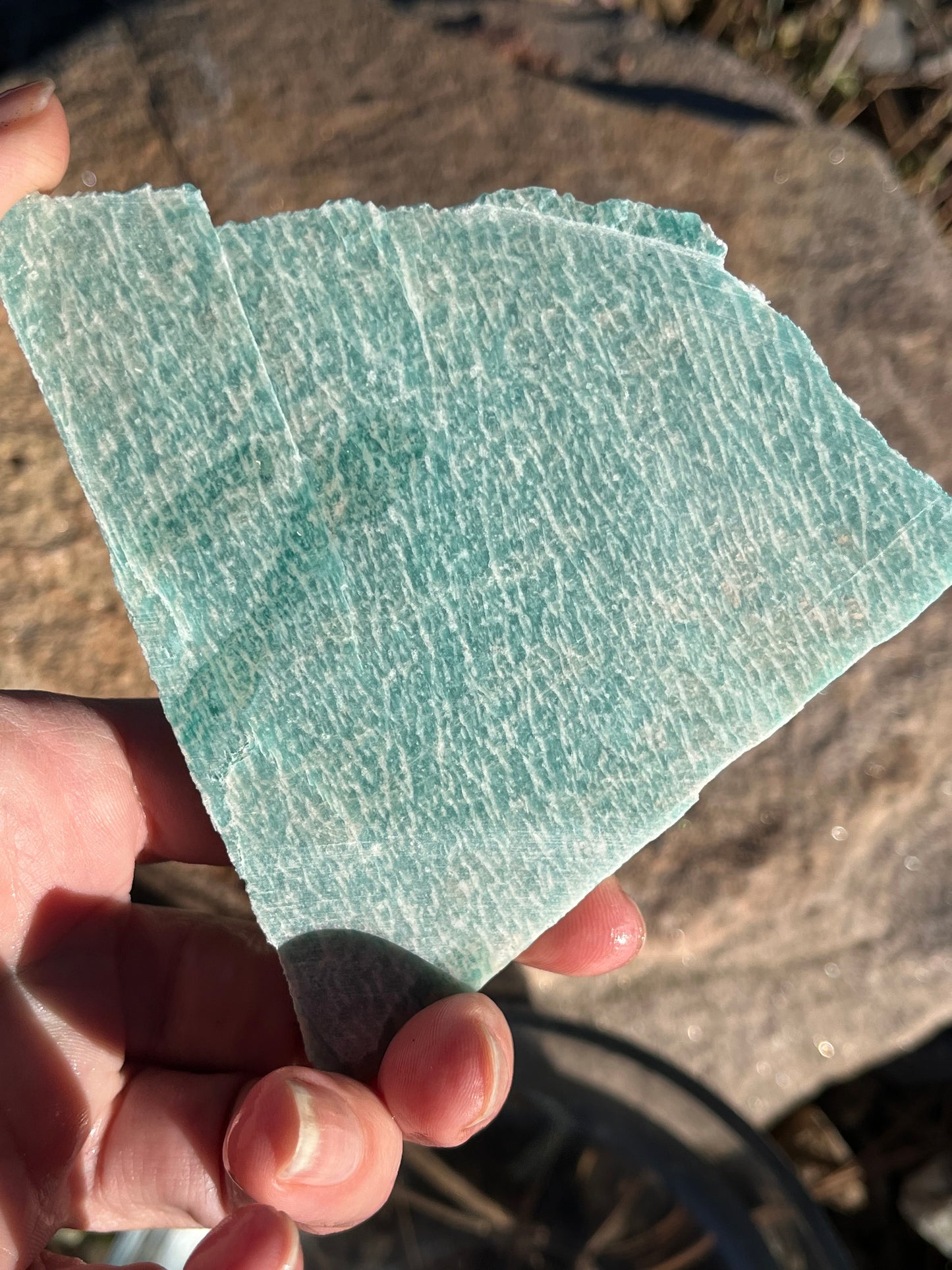 Amazonite Lapidary Slab stone supplies art