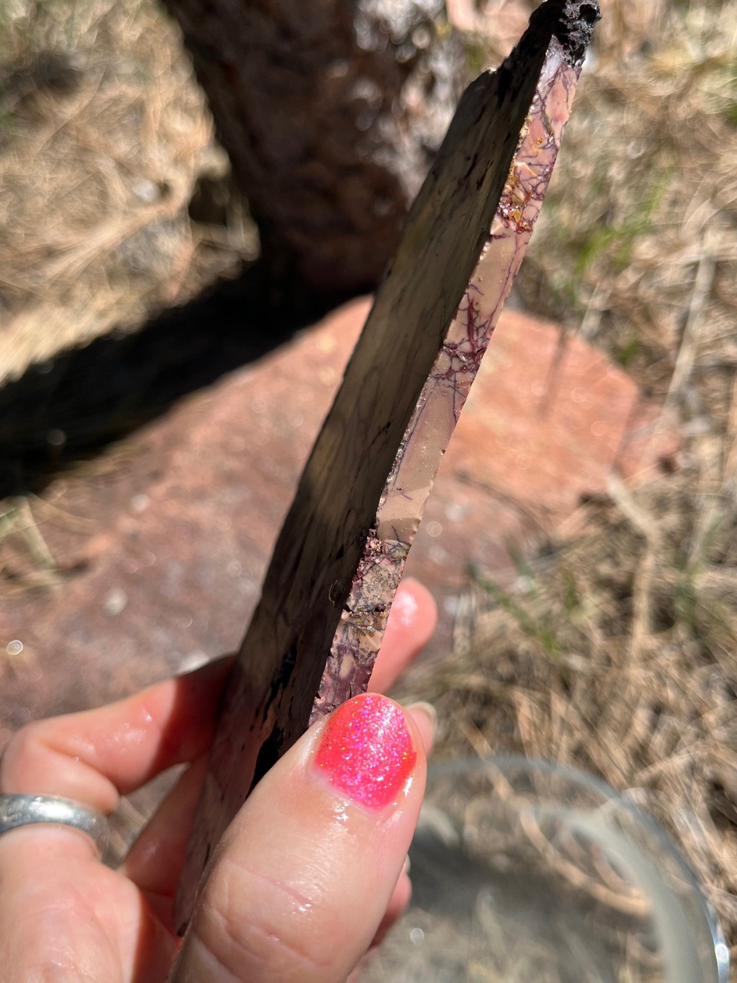 Mookaite Lapidary Slab Stone