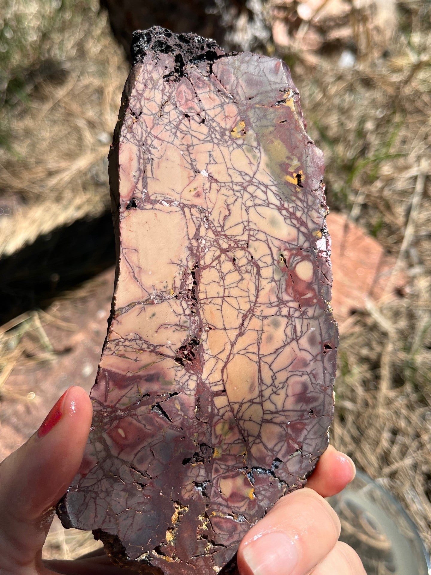 Mookaite Lapidary Slab Stone