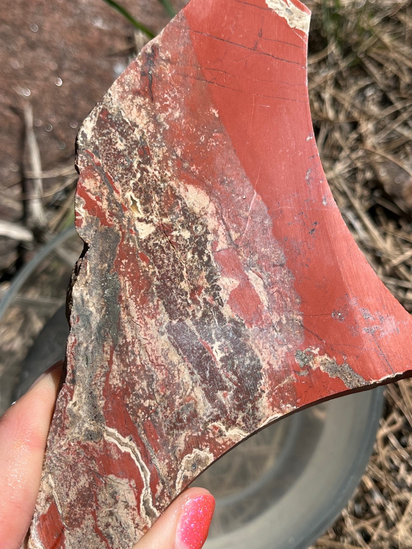 Red Jasper Lapidary Slab