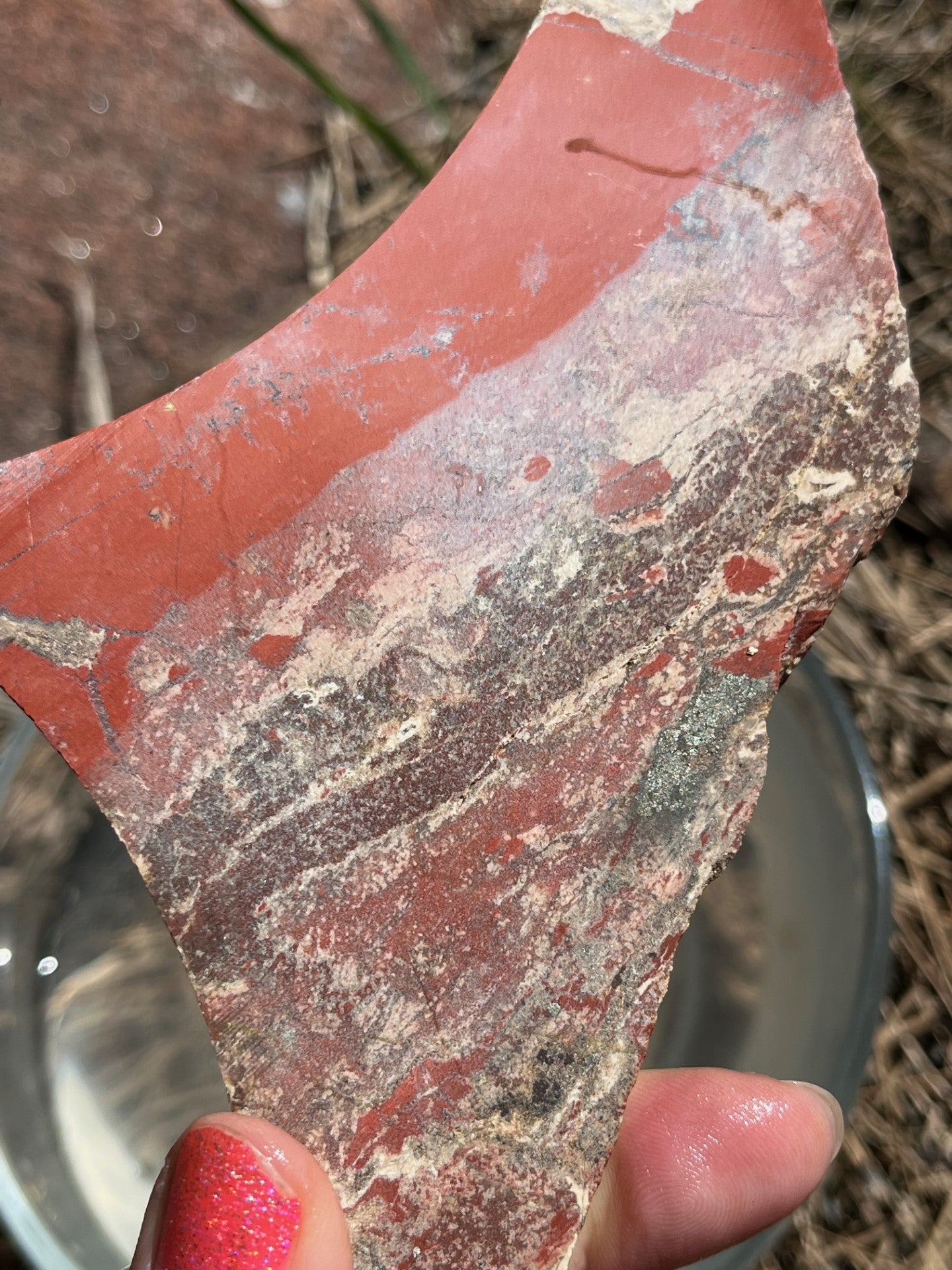 Red Jasper Lapidary Slab