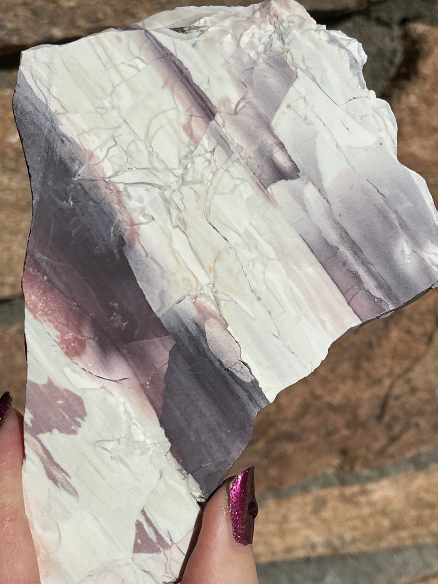 Hyacinth Jasper Utah Lapidary Slab natural stone