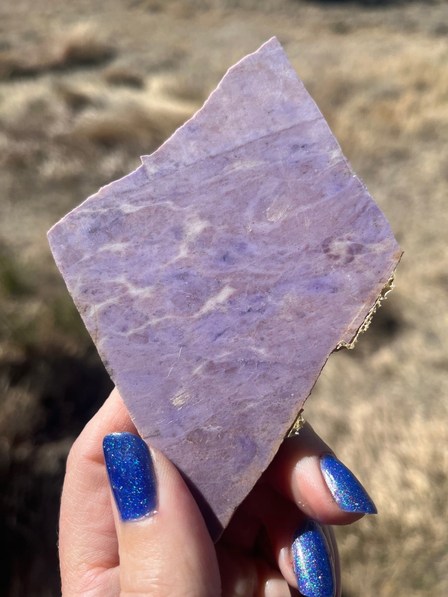 Lavender Turkish Jade Lapidary Slab stone