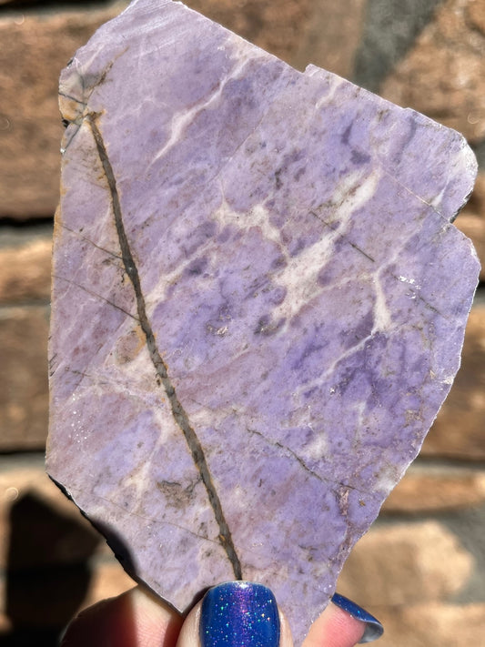 Lavender Turkish Jade lapidary slab stone