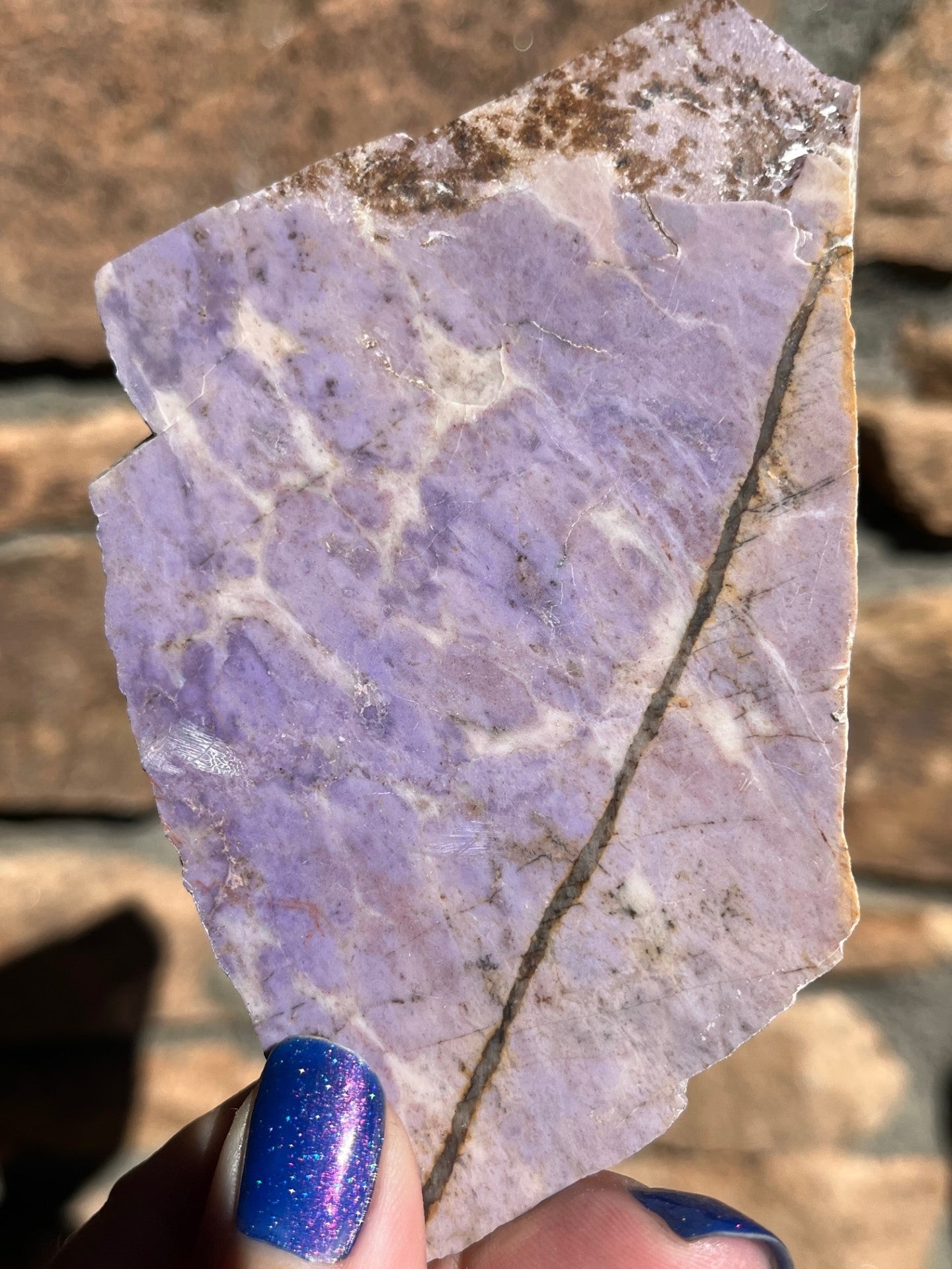 Lavender Turkish Jade lapidary slab stone